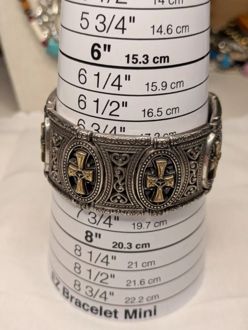 Brighton Toledo Cross Panel Bracelet 7.5